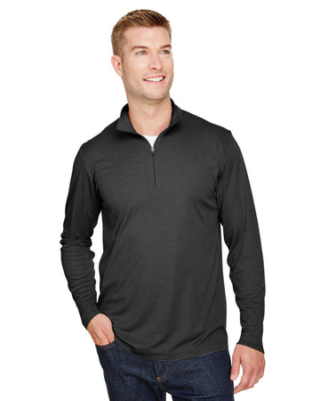 Team 365 TT31H Zone Sonic Heather Performance Quarter-Zip Pullover